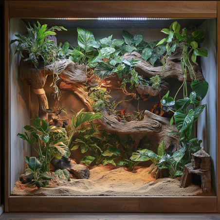 Aventerra Sweden LIZARDEY Sand 4kg - piasek dla gadów | Bezpyłowe, naturalne podłoże do terrarium
