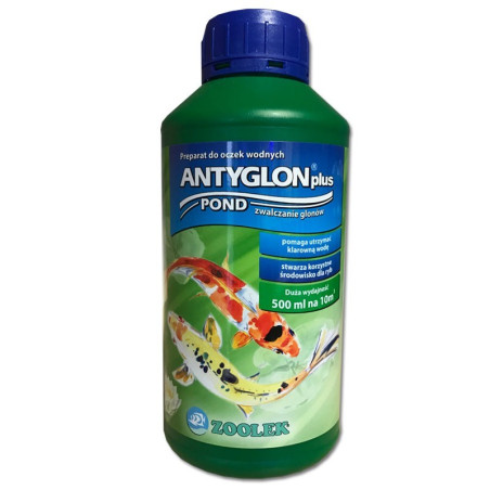 Zoolek Antyglon 500ml - Krystaliczna woda w oczku wodnym