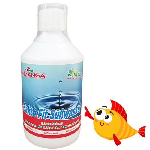 Femanga Bakto Fit 250ml - Krystaliczna woda i zdrowy filtr