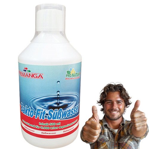 Femanga Bakto Fit 250ml - Krystaliczna woda i zdrowy filtr