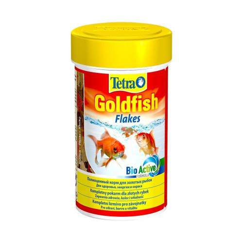 Pokarm płatkowy Tetra Goldfish Flakes 100 ml dla złotych rybek