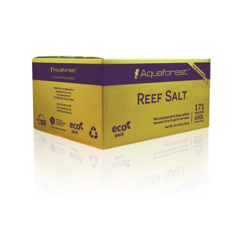 Aquaforest Reef Salt 19kg BOX - Idealna do LPS i akwariów rafowych