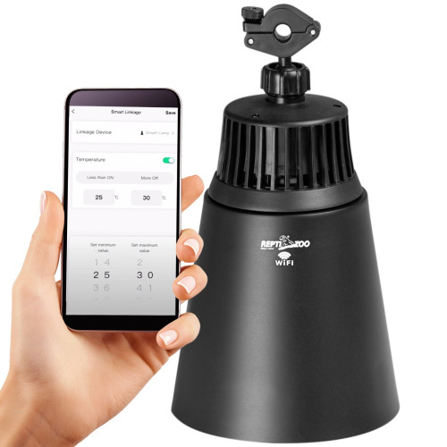 Repti-Zoo Smart Wi-Fi Deep Lamp - inteligentne ogrzewanie terrarium