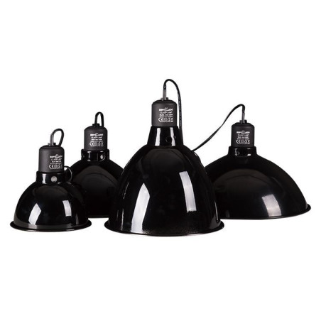 Repti-Zoo Oprawka z kloszem na żarówkę max. 75W i UVB - Idealna do terrarium