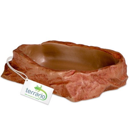 Terrario Natural Bowl M – Miska do Terrarium 11,5x9x3 cm - Naturalny wygląd, bezpieczna dla gadów