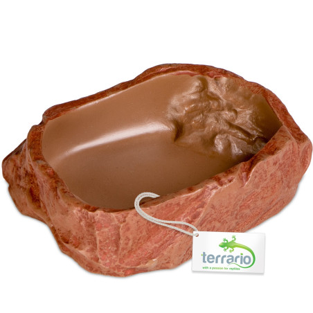 Terrario Natural Bowl M – Miska do Terrarium 11,5x9x3 cm - Naturalny wygląd, bezpieczna dla gadów