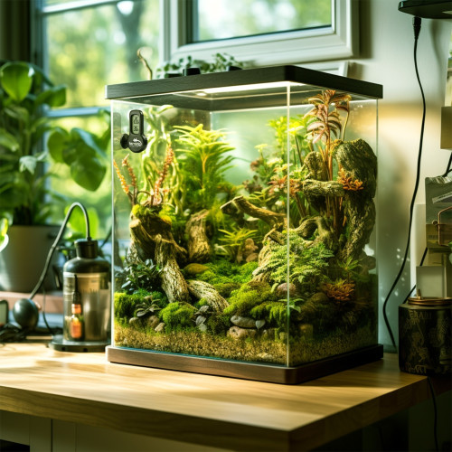 Terrario AeroSense Thermo-Hygrometer - termometr i wilgotnościomierz LCD | Idealny do terrarium