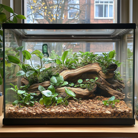 Terrario AeroSense Thermo-Hygrometer - termometr i wilgotnościomierz LCD | Idealny do terrarium
