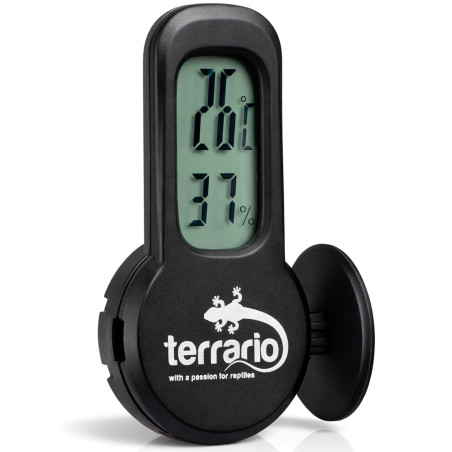 Terrario AeroSense Thermo-Hygrometer - termometr i wilgotnościomierz LCD | Idealny do terrarium