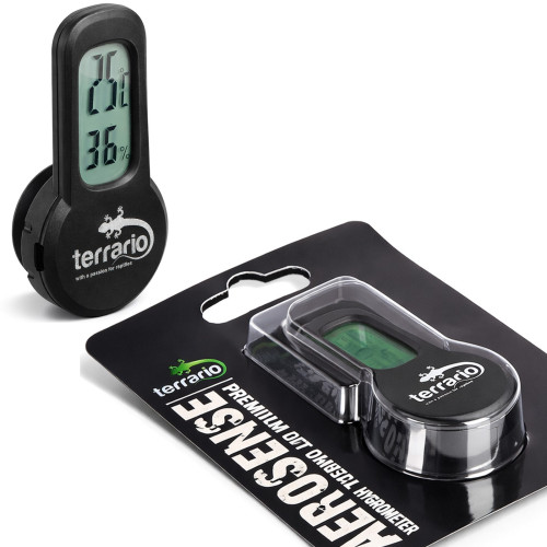 Terrario AeroSense Thermo-Hygrometer - termometr i wilgotnościomierz LCD | Idealny do terrarium