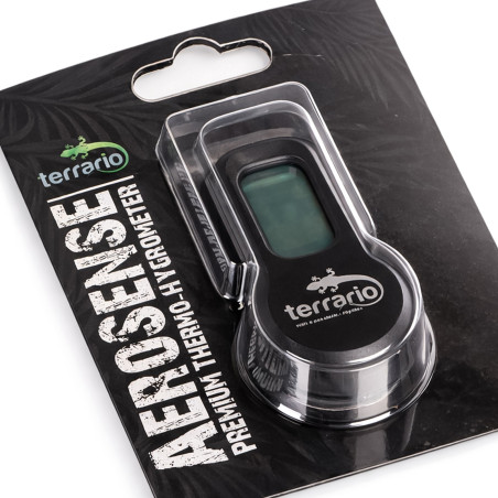 Terrario AeroSense Thermo-Hygrometer - termometr i wilgotnościomierz LCD | Idealny do terrarium
