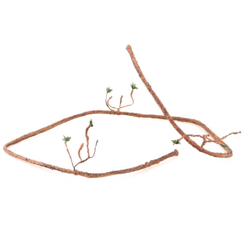Repti-Zoo Jungle Vine - liana gięta z liśćmi 150cm | Idealna do terrarium
