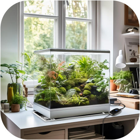 Terrario Amarillo 35W - mata grzewcza z termostatem LCD | Szybkie i bezpieczne ogrzewanie terrarium
