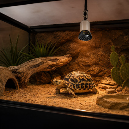 Ceramiczny emiter ciepła Aventerra DARKAYA 25W – bez światła, do terrarium
