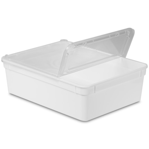 Terrario Reptiland White 25x19x7,5cm - białe terrarium faunarium | Idealne dla małych gadów
