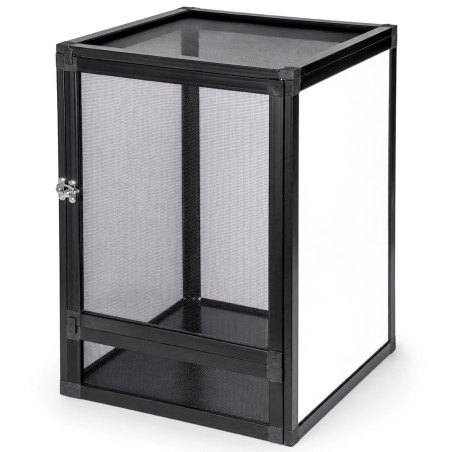 Terrarium Terrario Nexframe F-Line 32×32×46 cm aluminiowe, z siatką