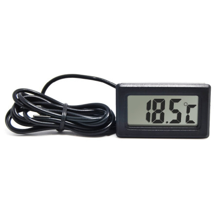 Termometr LCD z sondą PT-2 - Precyzyjny pomiar temperatury do akwarium