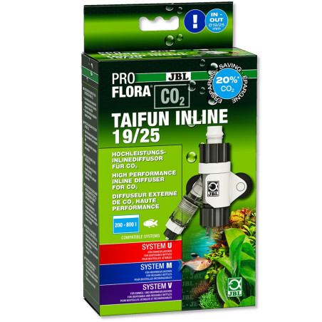 JBL ProFlora Taifun Inline 19/25 dyfuzor CO2 - Idealny do akwarium