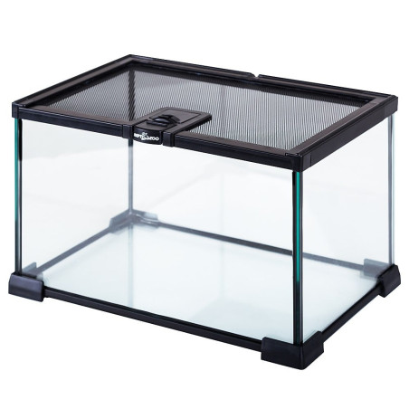 Repti-Zoo Simple Habitat - terrarium 31x21x20 – kompaktowe, funkcjonalne terrarium dla wymagających hobbystów