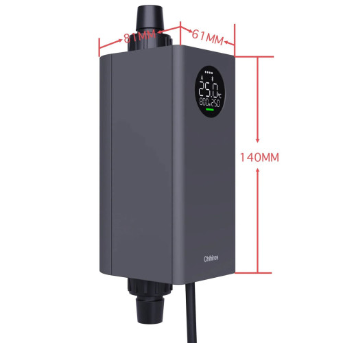 Chihiros Heater Pro 10W - 1000W - zewnętrzna grzałka sterowana aplikacją 12/16 - Idealna do akwarium