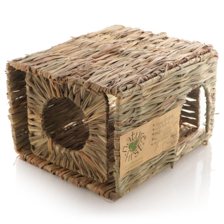 Nature First Grassy Hideaway Large - Przytulne naturalne schronienie dla gryzoni