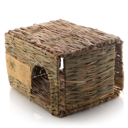 Nature First Grassy Hideaway Large - Przytulne naturalne schronienie dla gryzoni