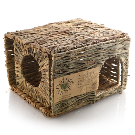 Nature First Grassy Hideaway Large - Przytulne naturalne schronienie dla gryzoni
