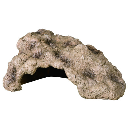 Repti-Zoo Jaskinia kamienna rogowa 29x19x12cm - Idealna kryjówka do terrarium