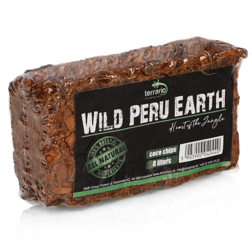 Terrario Wild Peru Earth 7l 650g - Idealne podłoże kokosowe do terrarium