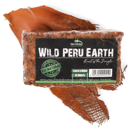Terrario Wild Peru Earth 7l 650g - Idealne podłoże kokosowe do terrarium