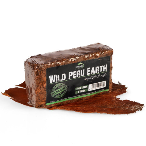 Terrario Wild Peru Earth 7l 650g - Idealne podłoże kokosowe do terrarium