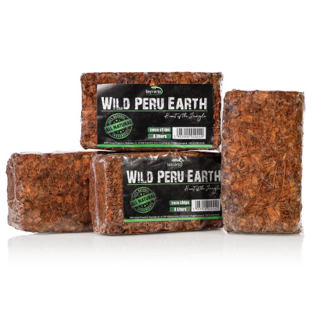 Terrario Wild Peru Earth 7l 650g - Idealne podłoże kokosowe do terrarium