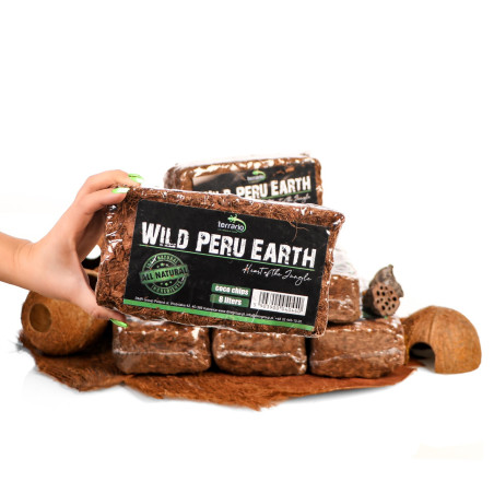Terrario Wild Peru Earth 7l 650g - Idealne podłoże kokosowe do terrarium