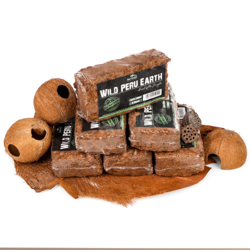 Terrario Wild Peru Earth 7l 650g - Idealne podłoże kokosowe do terrarium