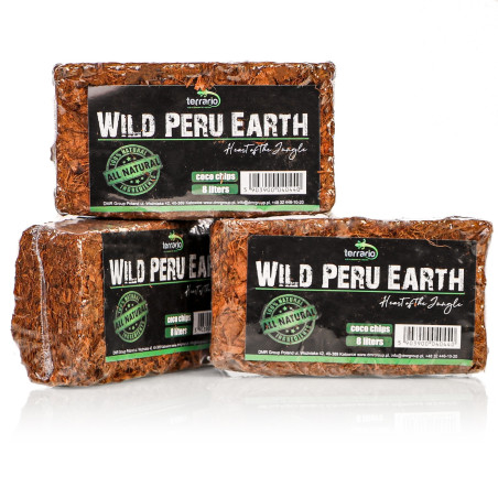 Terrario Wild Peru Earth 7l 650g - Idealne podłoże kokosowe do terrarium