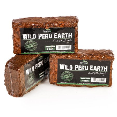 Terrario Wild Peru Earth 7l 650g - Idealne podłoże kokosowe do terrarium