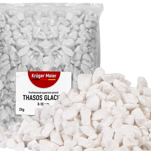 Żwirek akwarystyczny Kruger Meier Thasos Glacier 8–16 mm, 2 kg