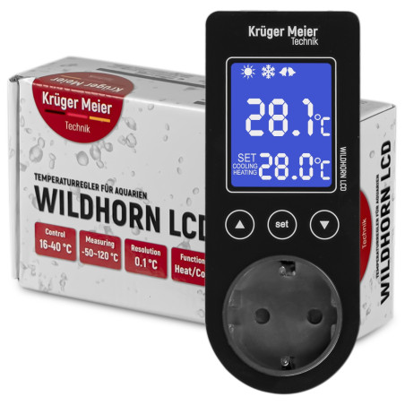 Kruger Meier Wildhorn LCD - termostat | Dokładna kontrola temperatury