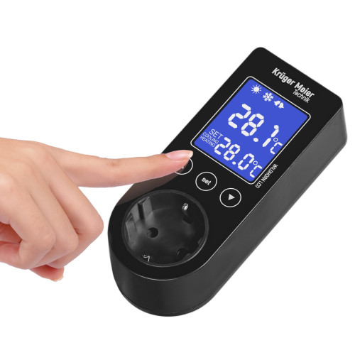 Kruger Meier Wildhorn LCD - termostat | Dokładna kontrola temperatury