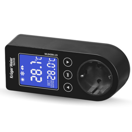 Kruger Meier Wildhorn LCD - termostat | Dokładna kontrola temperatury