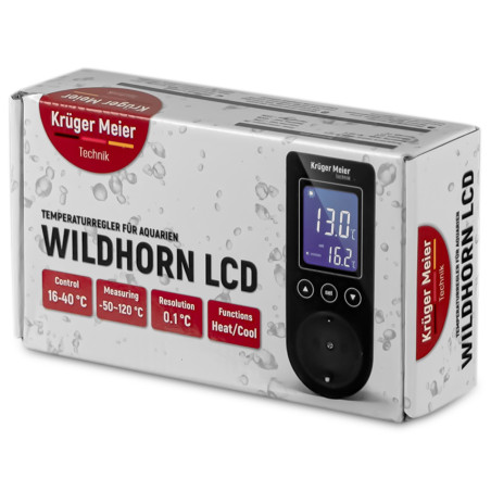 Kruger Meier Wildhorn LCD - termostat | Dokładna kontrola temperatury