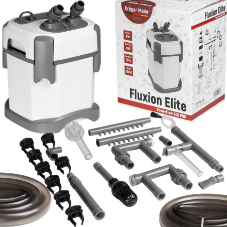 Kruger Meier Fluxion Elite 800 PRO - filtr zewnętrzny do akwarium 50 - 120 litrów – precyzyjna filtracja i cicha praca