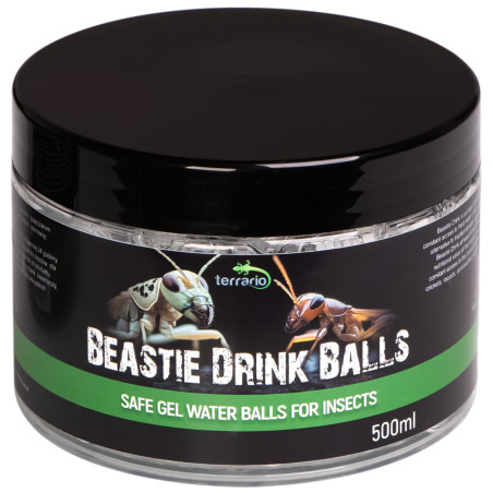 Terrario Beastie Drink Balls 500ml - Szybkie, bezpieczne i długotrwałe nawodnienie owadów