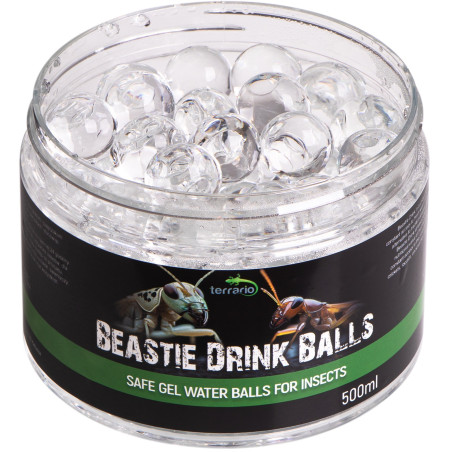 Terrario Beastie Drink Balls 500ml - Szybkie, bezpieczne i długotrwałe nawodnienie owadów