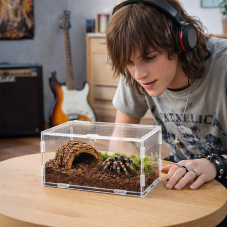 Terrarium akrylowe Terrario MicroHab Air 20x12x12 cm