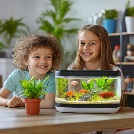 Kruger Meier Plant Mini Flame roślinka sztuczna - Idealna do akwarium