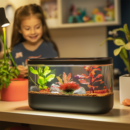 Kruger Meier Plant Mini Flame roślinka sztuczna - Idealna do akwarium