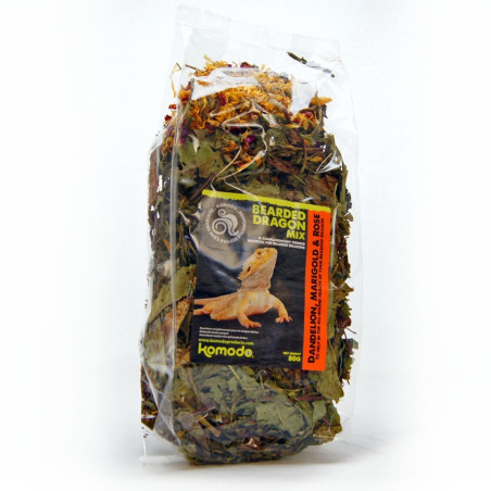 Zioła lecznicze dla agamy Komodo Beared Dragon Mix 80 g