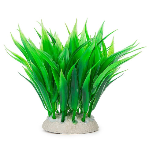 Sztuczna roślina akwariowa Happet Aquatic Plant 10 cm, zielona trawa