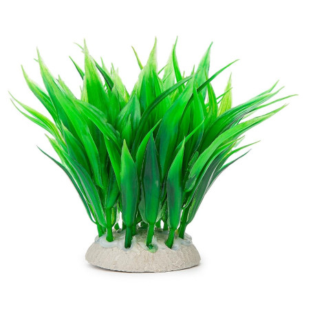 Sztuczna roślina akwariowa Happet Aquatic Plant 10 cm, zielona trawa